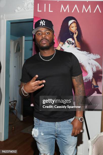Ron Browz Attends Video Premiere For Lil Mama "Shoe Game" at A Little Place In Brooklyn on May 24, 2018 in New York City.