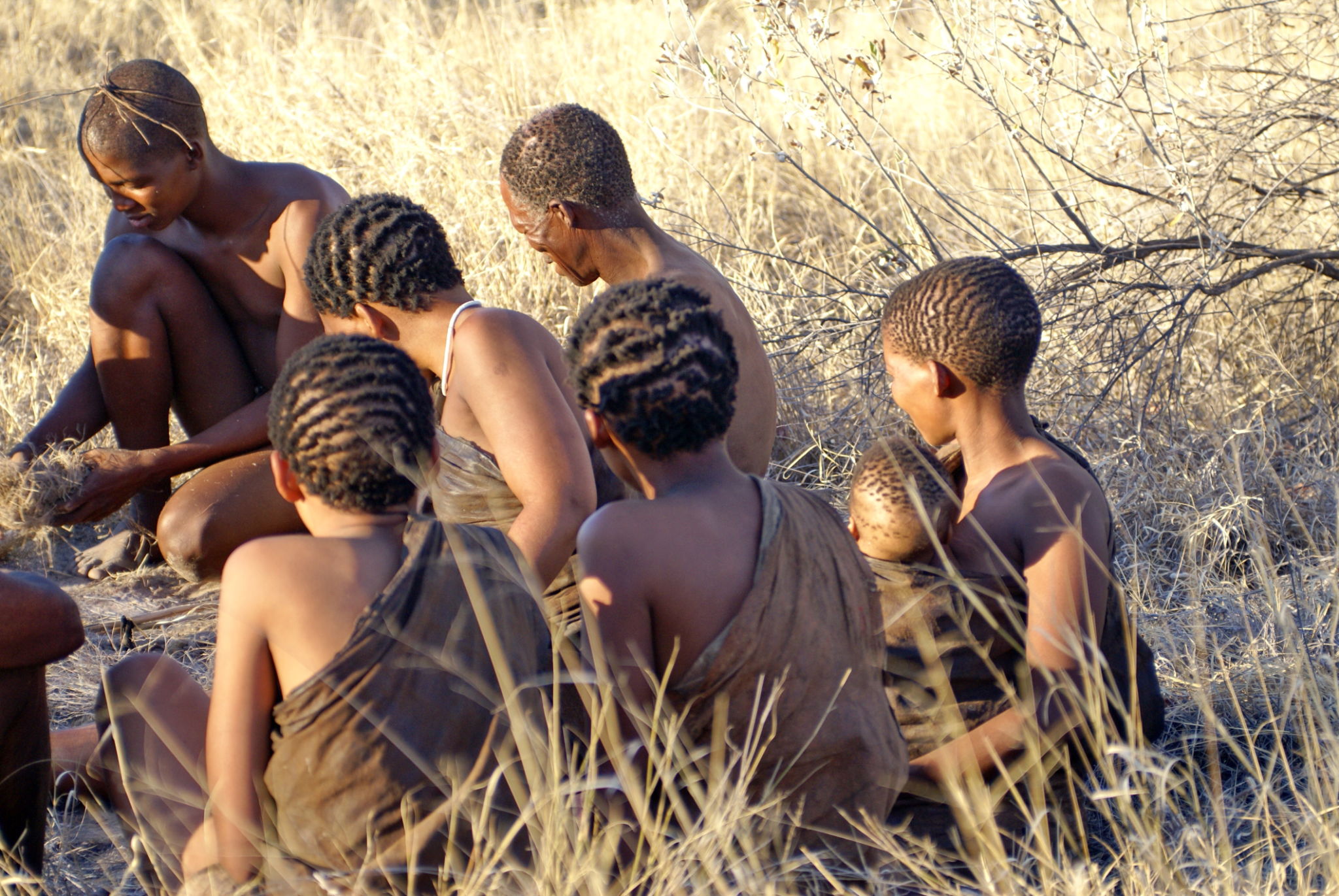 San people in Botswana San people in Botswana