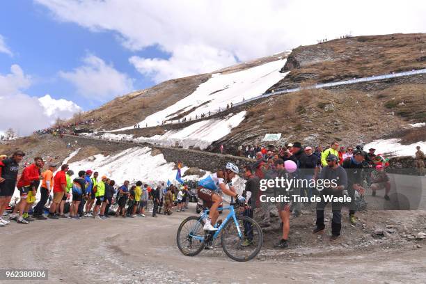 Alexandre Geniez of France and Team AG2R La Mondiale / Colle Delle Finestre / during the 101st Tour of Italy 2018, Stage 19 a 185km stage from...