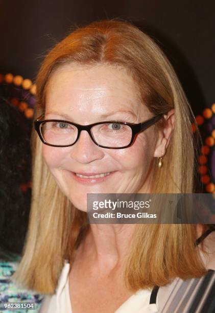 Joan Allen poses at the 2018 Outer Critics Circle Awards at Sardi's on May 24, 2018 in New York City.