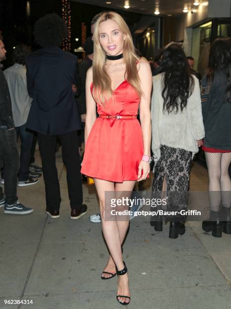 Natalie Gal is seen on May 24, 2018 in Los Angeles, California.