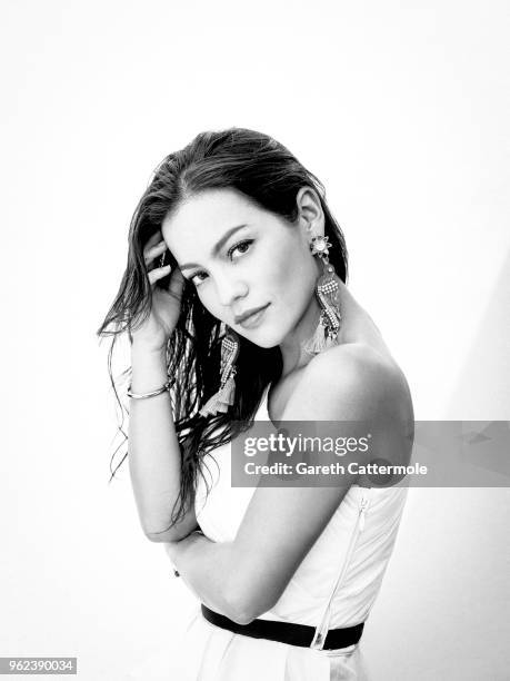 Actor Natalia Reyes is photographed on May 9, 2018 in Cannes, France. .