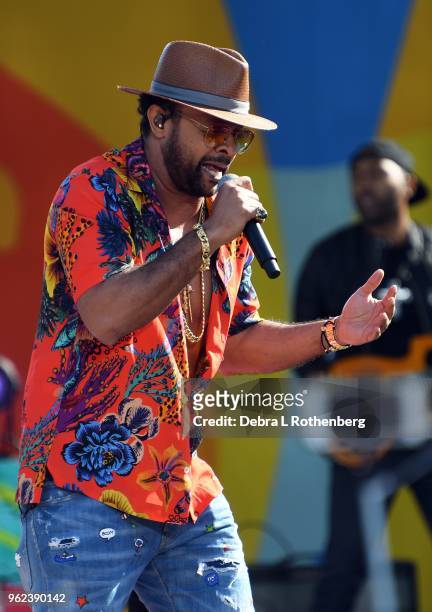 Shaggy performs on ABC's "Good Morning America's" Summer Concert Series at Rumsey Playfield, Central Park on May 25, 2018 in New York City.