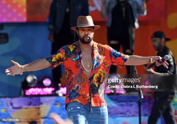 Shaggy performs on ABC's "Good Morning America's" Summer Concert Series at Rumsey Playfield, Central Park on May 25, 2018 in New York City.