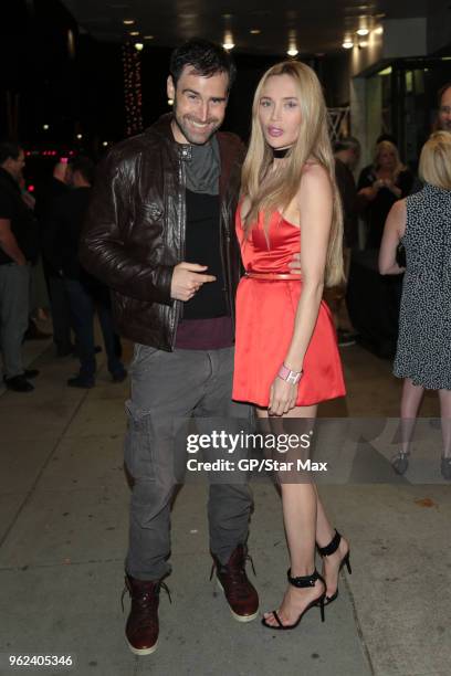 BSean Stone and Natalie Gal areeen on May 24, 2018 in Los Angeles, CA.