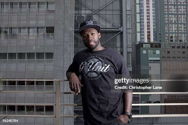 Music Artist 50 Cent poses for a photo on September 22, 2009 in New York City.