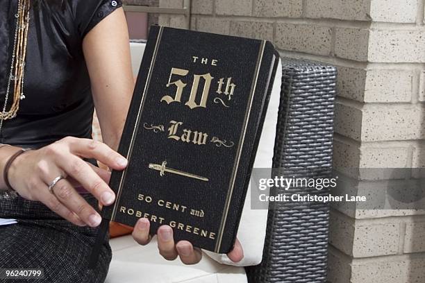 View of Music Artist 50 Cent's new book "The 50th Law" on September 22, 2009 in New York City.