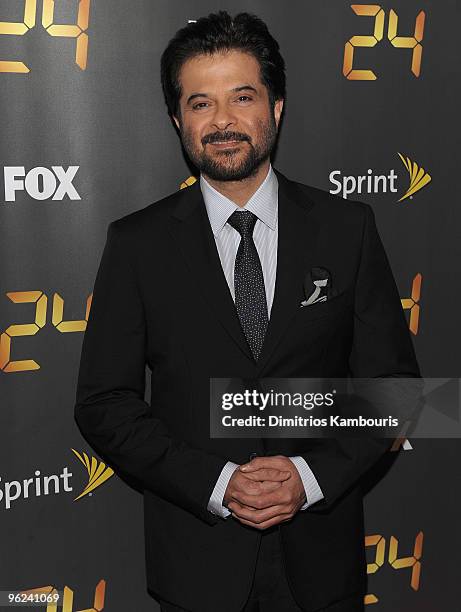 Anil Kapoor attends the "24" Season 8 premiere at Jack H. Skirball Center for the Performing Arts on January 14, 2010 in New York, New York.