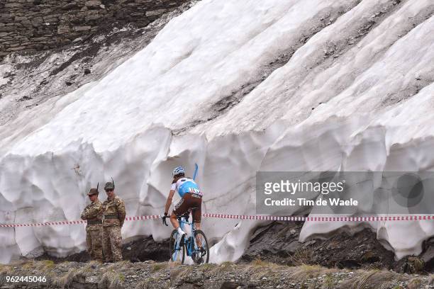 Alexandre Geniez of France and Team AG2R La Mondiale / Colle Delle Finestre / during the 101st Tour of Italy 2018, Stage 19 a 185km stage from...