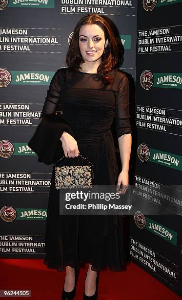 Nora-Jane Noone attends programme launch for The Jameson Dublin International Film Festival on January 28, 2010 in Dublin, Ireland.
