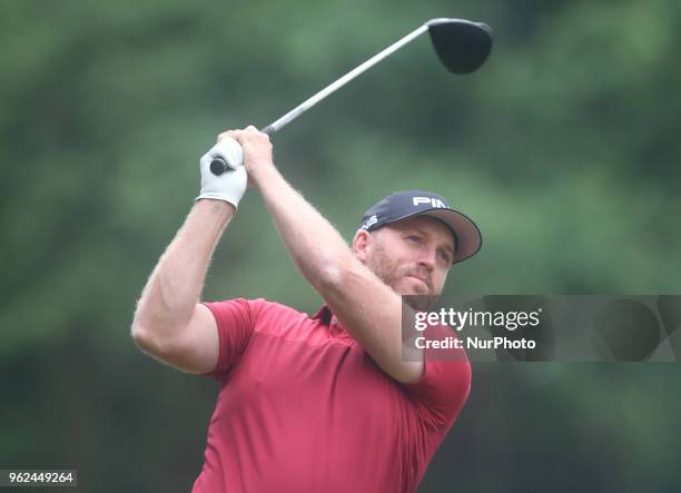 Adam Bland during The BMW PGA Championship Round 2 at Wentworth Club Virginia Water, Surrey, United Kingdom on 25 May 2018