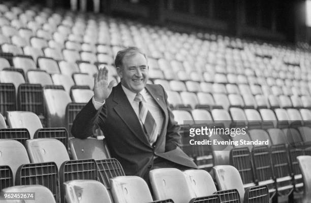 Northern Irish soccer player and manager Danny Blanchflower , UK, 18th December 1978.
