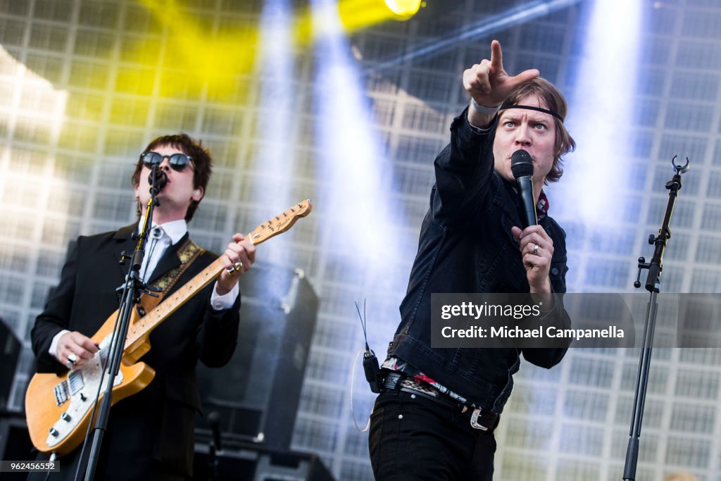 Mando Diao Performs in Concert in Stockholm