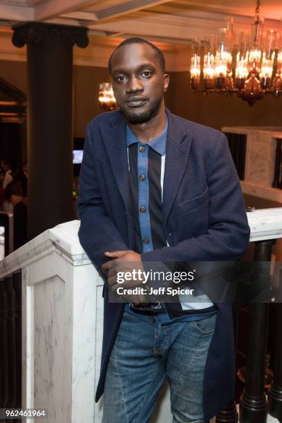 Actor Arnold Oceng attends the inaugural International Fashion Show at Rosewood Hotel on May 25, 2018 in London, England.
