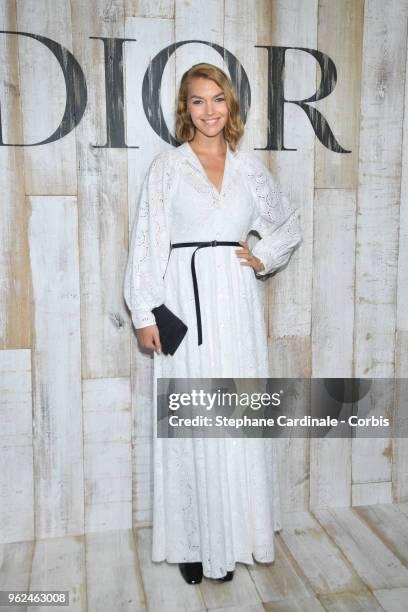 Arizona Muse attends the Christian Dior Couture S/S19 Cruise Collection on May 25, 2018 in Chantilly, France.