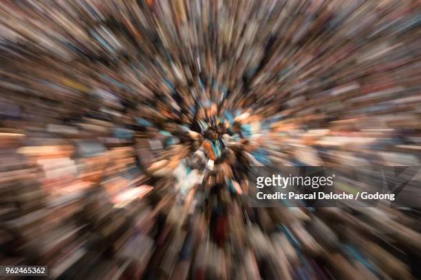 protestant celebration at the zenith of strasbourg. worshippers. strasbourg. france. - cult stock pictures, royalty-free photos & images