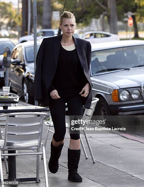 Sophie Monk sighting in West Hollywood on December 4, 2009 in Los Angeles, California.