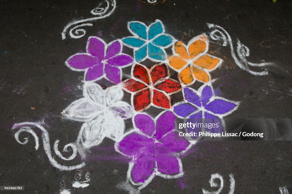 Bri R R. Ganesh Rangoli Designs With Dots For Ganesha Festival