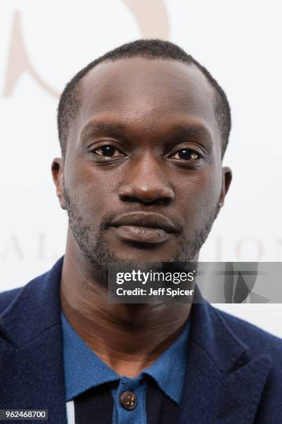 Actor Arnold Oceng attends the inaugural International Fashion Show at Rosewood Hotel on May 25, 2018 in London, England.