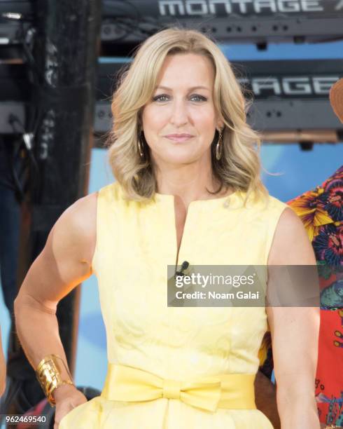 Lara Spencer attends "Good Morning America" at SummerStage at Rumsey Playfield, Central Park on May 25, 2018 in New York City.