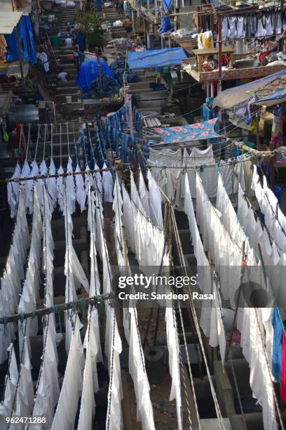 dhobi ghat - dhobi ghat stock pictures, royalty-free photos & images