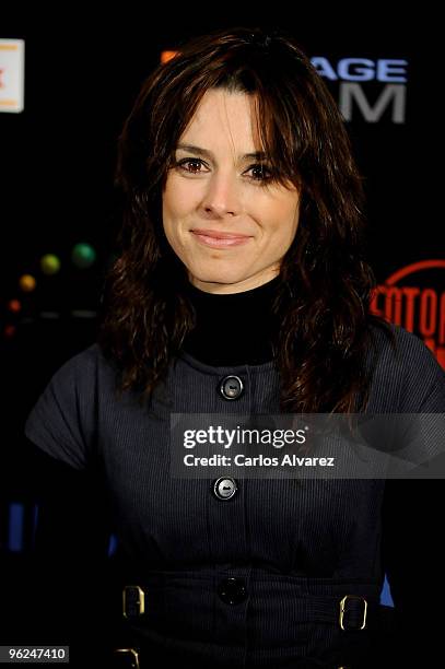 Spanish actress Begona Maestre attends 15th Jose Maria Forque cinema awards photocall at Palacio de congresos on January 28, 2010 in Madrid, Spain.