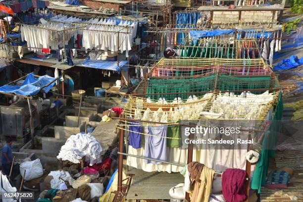 dhobi ghat - dhobi ghat stock pictures, royalty-free photos & images