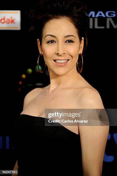 Adriana Lavat attends 15th Jose Maria Forque cinema awards photocall at Palacio de congresos on January 28, 2010 in Madrid, Spain.