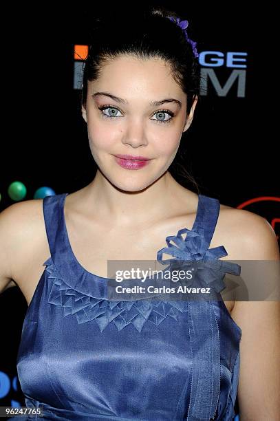 Spanish actress Ana Rujas attends 15th Jose Maria Forque cinema awards photocall at Palacio de Congresos on January 28, 2010 in Madrid, Spain.