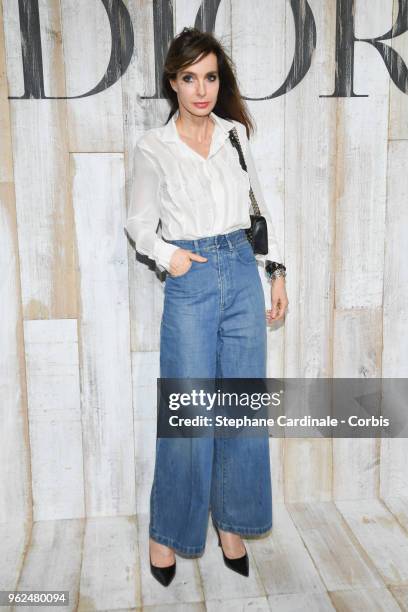 Anne Parillaud attends the Christian Dior Couture S/S19 Cruise Collection on May 25, 2018 in Chantilly, France.