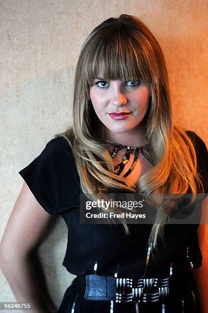 Grace Potter of Grace Potter and the Nocturnals attends Music Cafe - Day 7 during the 2010 Sundance Film Festival at Stanfield Gallery on January 28,...