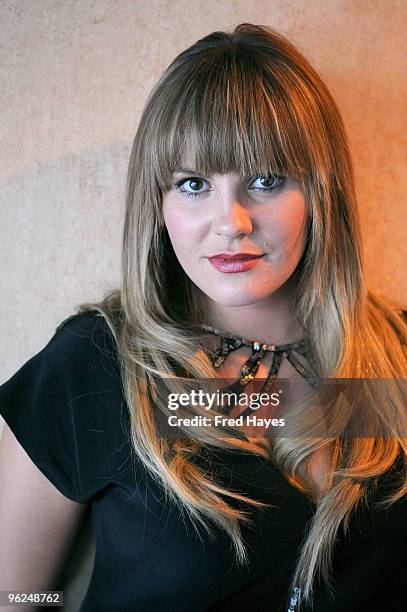 Grace Potter of Grace Potter and the Nocturnals attends Music Cafe - Day 7 during the 2010 Sundance Film Festival at Stanfield Gallery on January 28,...