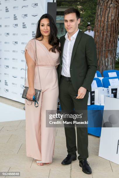 Louis Ducruet and Marie Chevallier attend Amber Lounge U*NITE 2018 in aid of Sir Jackie Stewart's foundation 'Race Against Dementia' at Le Meridien...