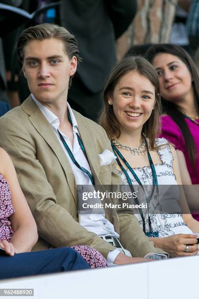 Princess Alexandra of Hanover and Ben Sylvester Strautmann attend Amber Lounge U*NITE 2018 in aid of Sir Jackie Stewart's foundation 'Race Against...