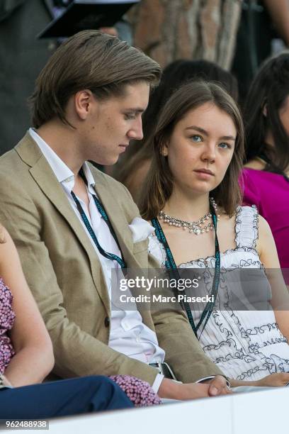 Princess Alexandra of Hanover and Ben Sylvester Strautmann attend Amber Lounge U*NITE 2018 in aid of Sir Jackie Stewart's foundation 'Race Against...