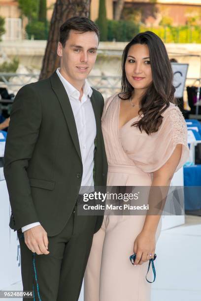 Louis Ducruet and Marie Chevallier attend Amber Lounge U*NITE 2018 in aid of Sir Jackie Stewart's foundation 'Race Against Dementia' at Le Meridien...