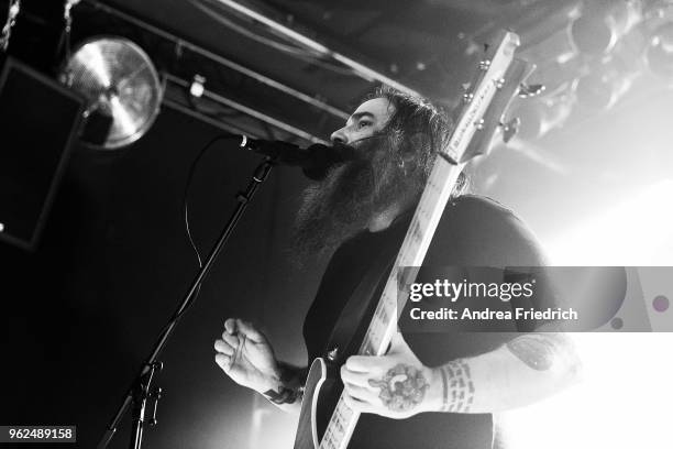 Al Cisneros of Sleep performs live on stage during a concert at SO 36 Berlin on May 25, 2018 in Berlin, Germany.