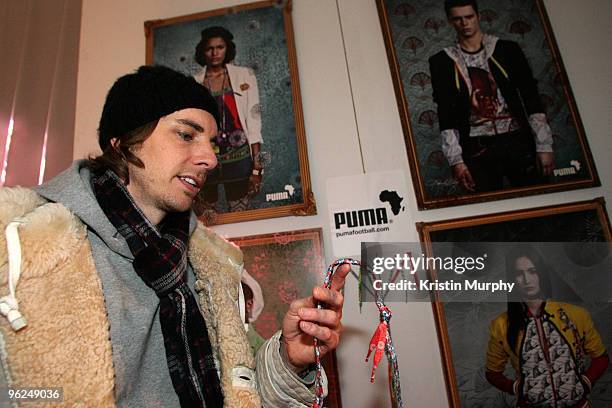 Actor Dax Shepard attends Puma Lacelet Lounge at The Lift on January 24, 2010 in Park City, Utah.