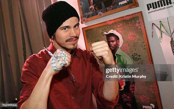 Actor Jason Ritter attends Puma Lacelet Lounge at The Lift on January 25, 2010 in Park City, Utah.