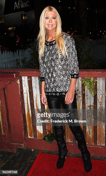 Actress Tara Reid attends the We.The. Children.Project benefit at the House of Blues on January 28, 2010 in West Hollywood, California.