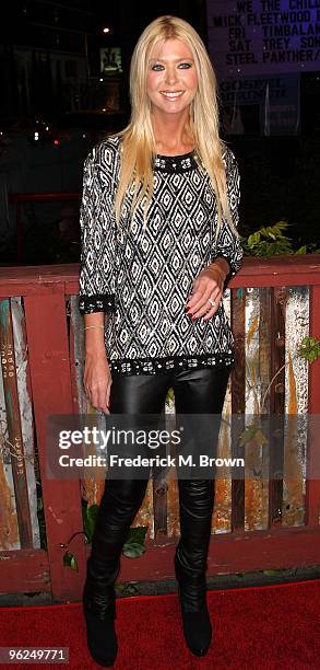 Actress Tara Reid attends the We.The. Children.Project benefit at the House of Blues on January 28, 2010 in West Hollywood, California.