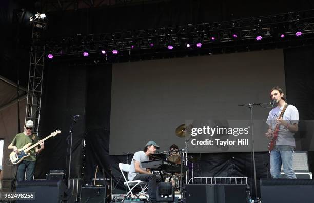 Alex G performs onstage during Day 1 of 2018 Boston Calling Music Festival at Harvard Athletic Complex on May 25, 2018 in Boston, Massachusetts.