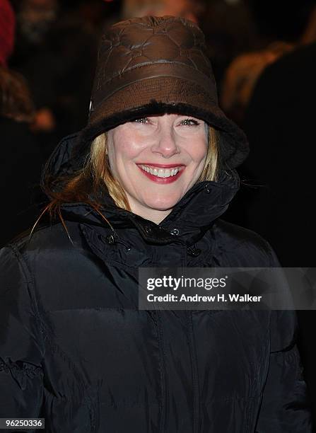 Actress Amy Ryan attends the opening night of "Time Stands Still" on Broadway at the Samuel J. Friedman Theatre on January 28, 2010 in New York City.