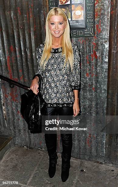 Actress Tara Reid arrives at the Artists For Peace And Justice and We.The.Children Project Benefit For Haiti at House of Blues Sunset Strip on...