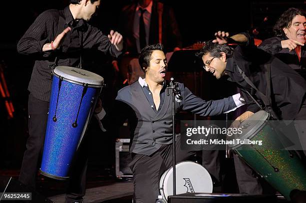 Latin GRAMMY Award-winning singer Jorge Moreno performs at the GRAMMY Foundation's 12th Annual Music Preservation Project "Cue The Music: A...