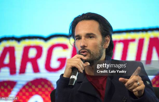 Actor Rodrigo Santoro attends the Argentina ComicCon at Costa Salguero on May 25, 2018 in Buenos Aires, Argentina.