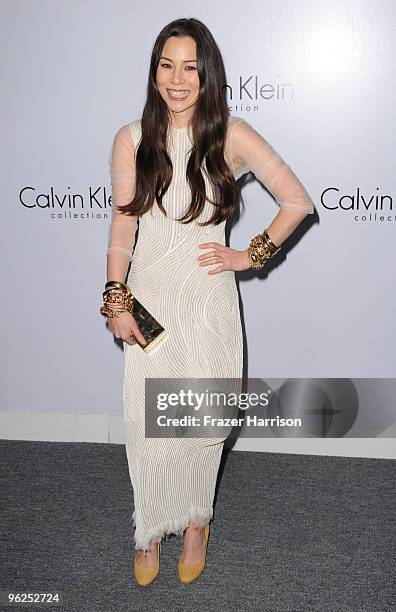 Actress China Chow arrives at Calvin Klein Collection & Los Angeles Nomadic Division 1st Annual Celebration For L.A. Arts Monthly and Art Los Angeles...