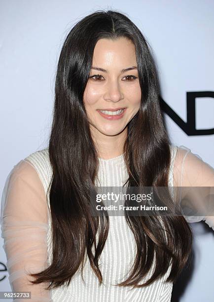 Actress China Chow arrives at Calvin Klein Collection & Los Angeles Nomadic Division 1st Annual Celebration For L.A. Arts Monthly and Art Los Angeles...