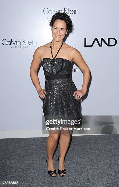 Actress Sydney Penny arrives at Calvin Klein Collection & Los Angeles Nomadic Division 1st Annual Celebration For L.A. Arts Monthly and Art Los...