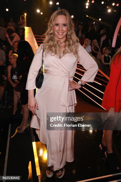 Isabel Edvardsson during the 10th show of the 11th season of the television competition 'Let's Dance' on May 25, 2018 in Cologne, Germany.